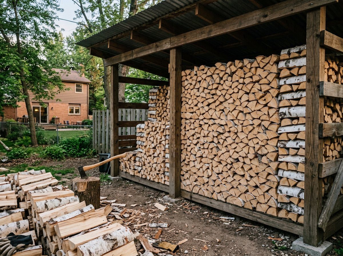 Берёза камерной сушки — 3 м³ — улица Кленовая, 36